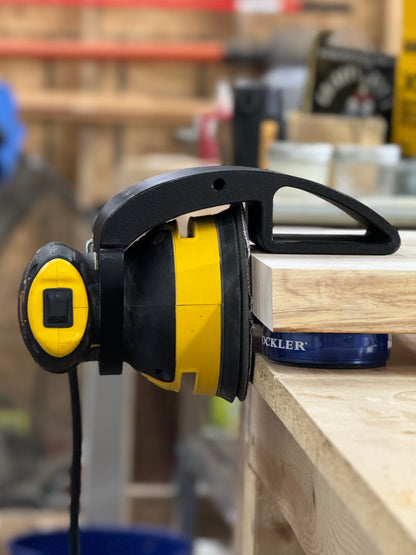 Sideways view of a Xact90 Pro for DeWalt sander